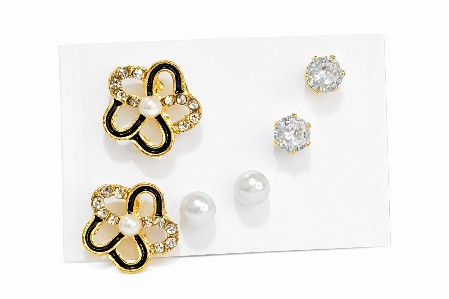 Graceful Combo Of Stud Earrings