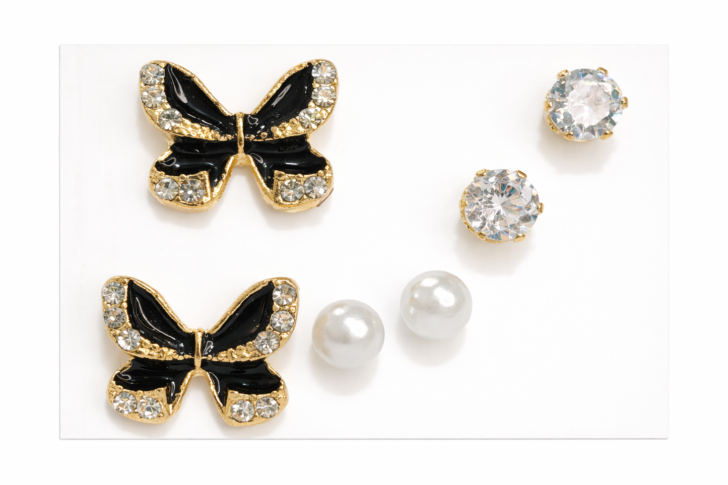 Graceful Combo Of Stud Earrings