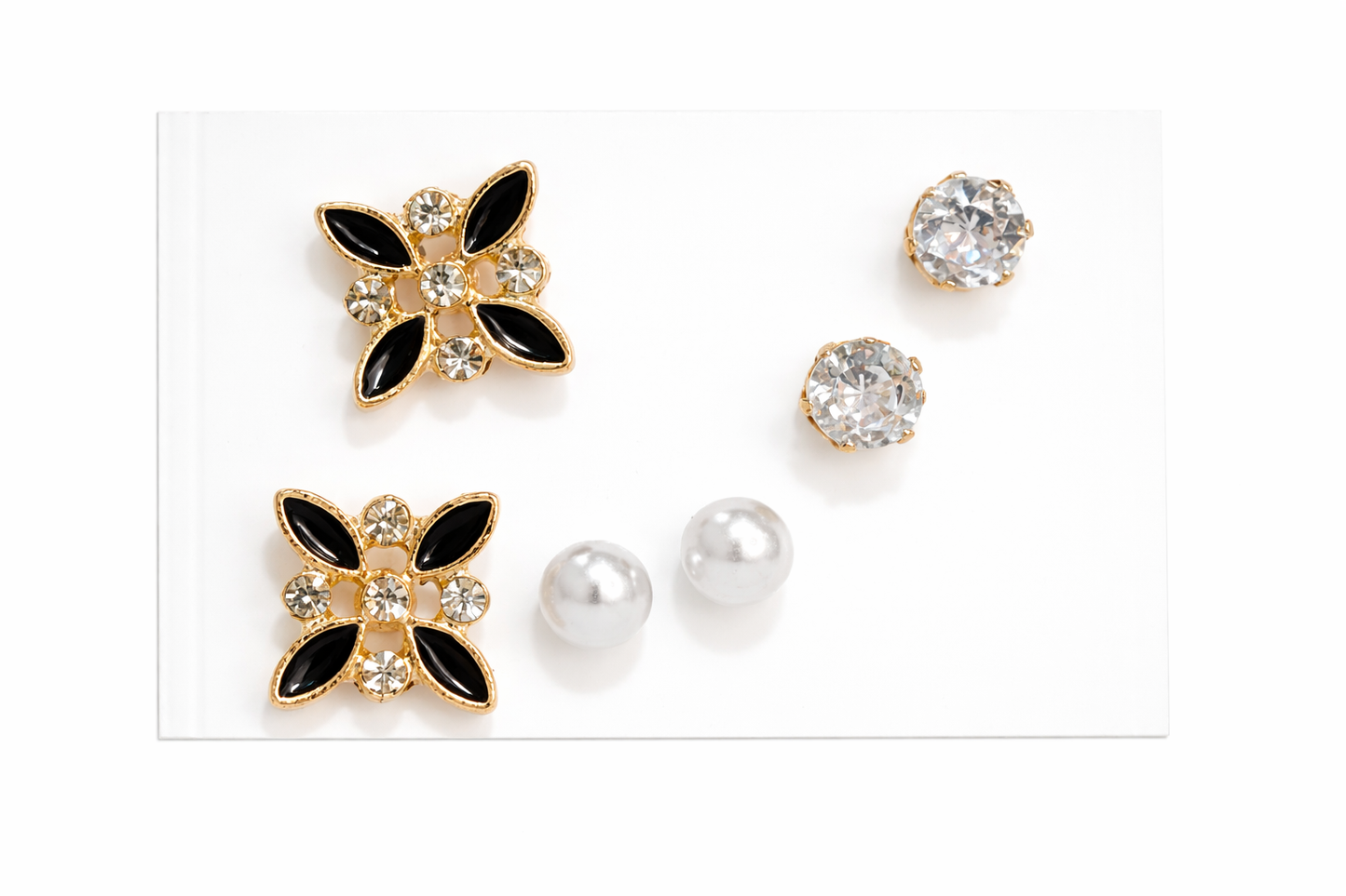 Graceful Combo Of Stud Earrings