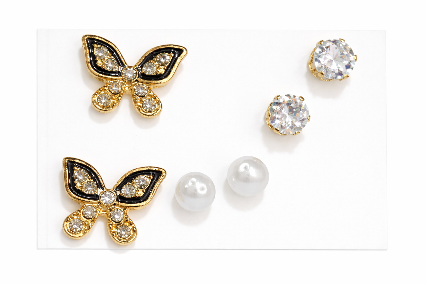 Graceful Combo Of Stud Earrings