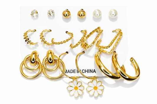 Multi-Style Earrings Set