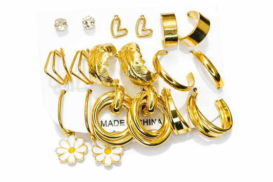 Multi-Style Earrings Set