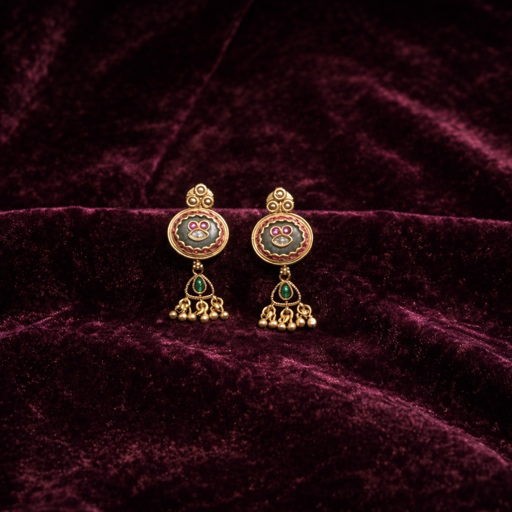 Royal Heritage Gold Finish Necklace Set