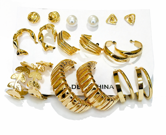 Multi-Style Earrings Set