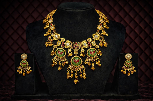 Royal Kundan Heritage Necklace Set
