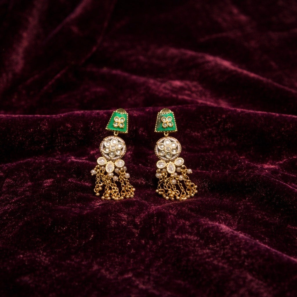 Emerald Pearl Heritage Necklace Set