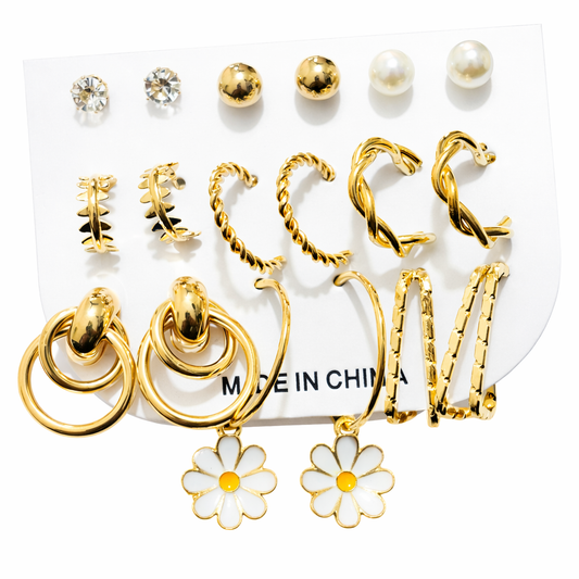Multi-Style Earrings Set