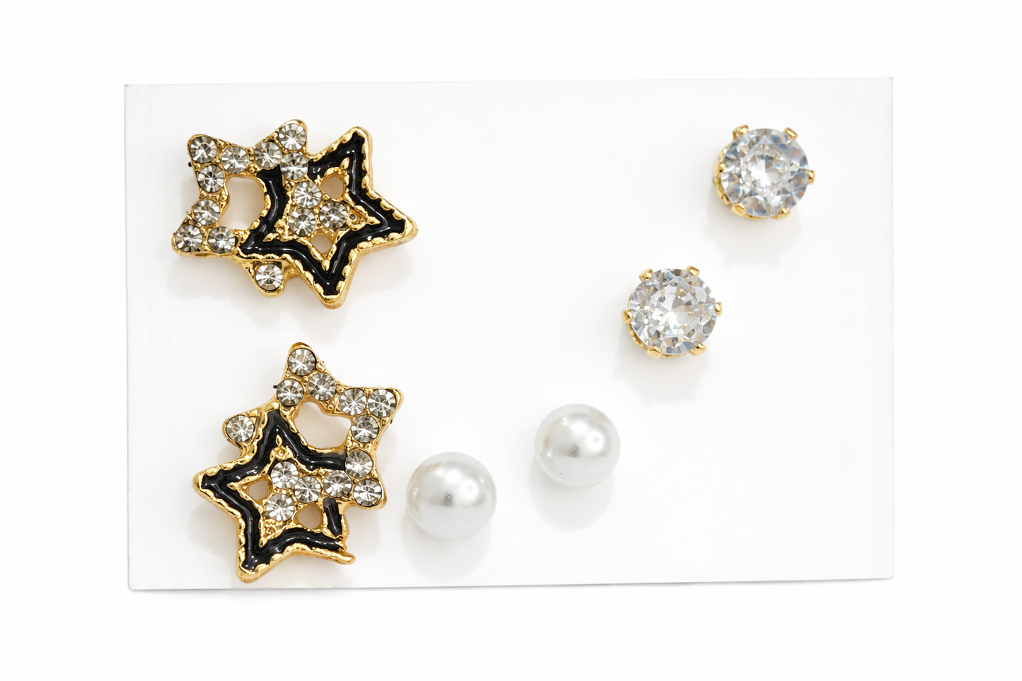 Graceful Combo Of Stud Earrings