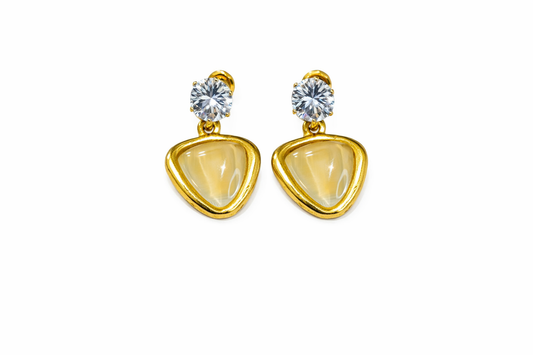 Cute bow charm earrings