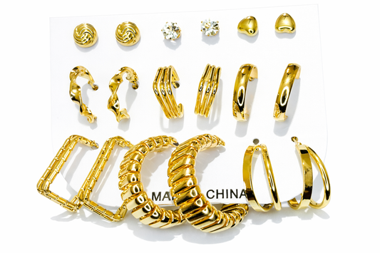 Multi-Style Earrings Set