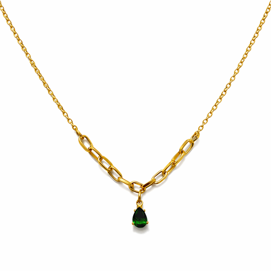 Indigo necklace