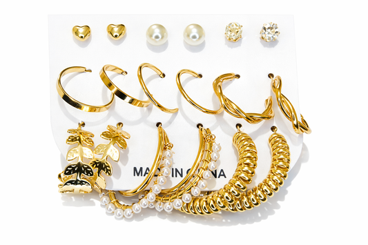 Multi-Style Earrings Set